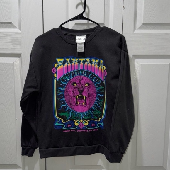 Carlos Santana Other - 2021 Carlos Size XS Copy of the 1969 Woodstock Black Sweatshirt